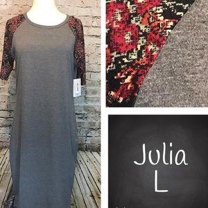 NWT LuLaRoe Julia Pencil Dress, L